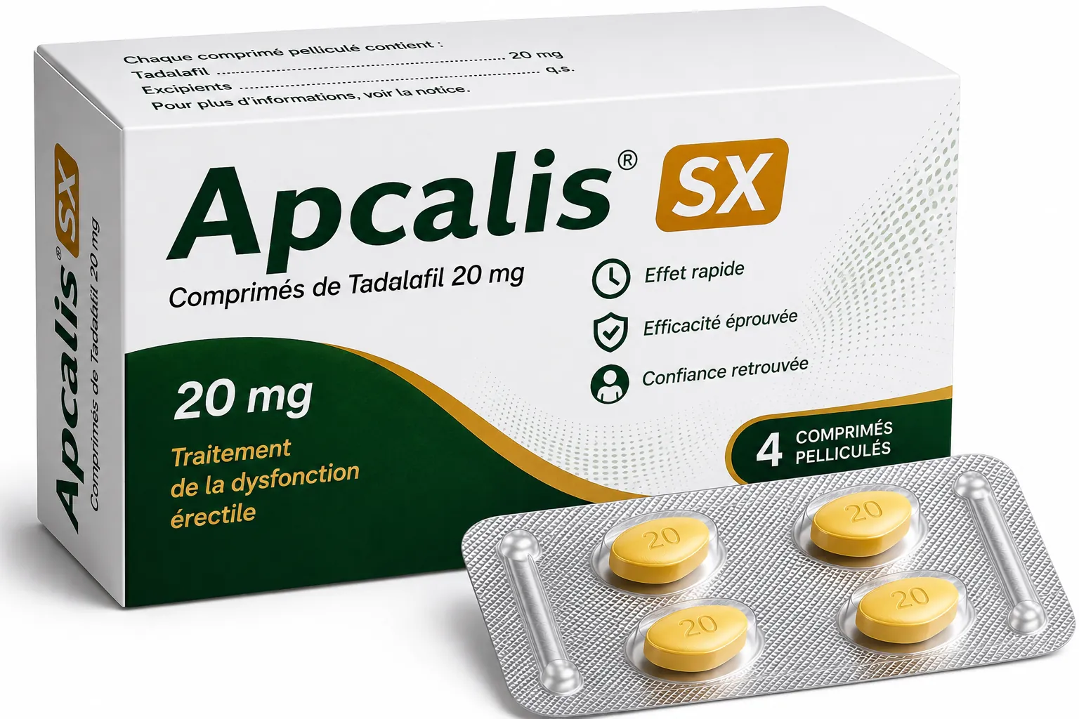 Apcalis SX (Tadalafil)