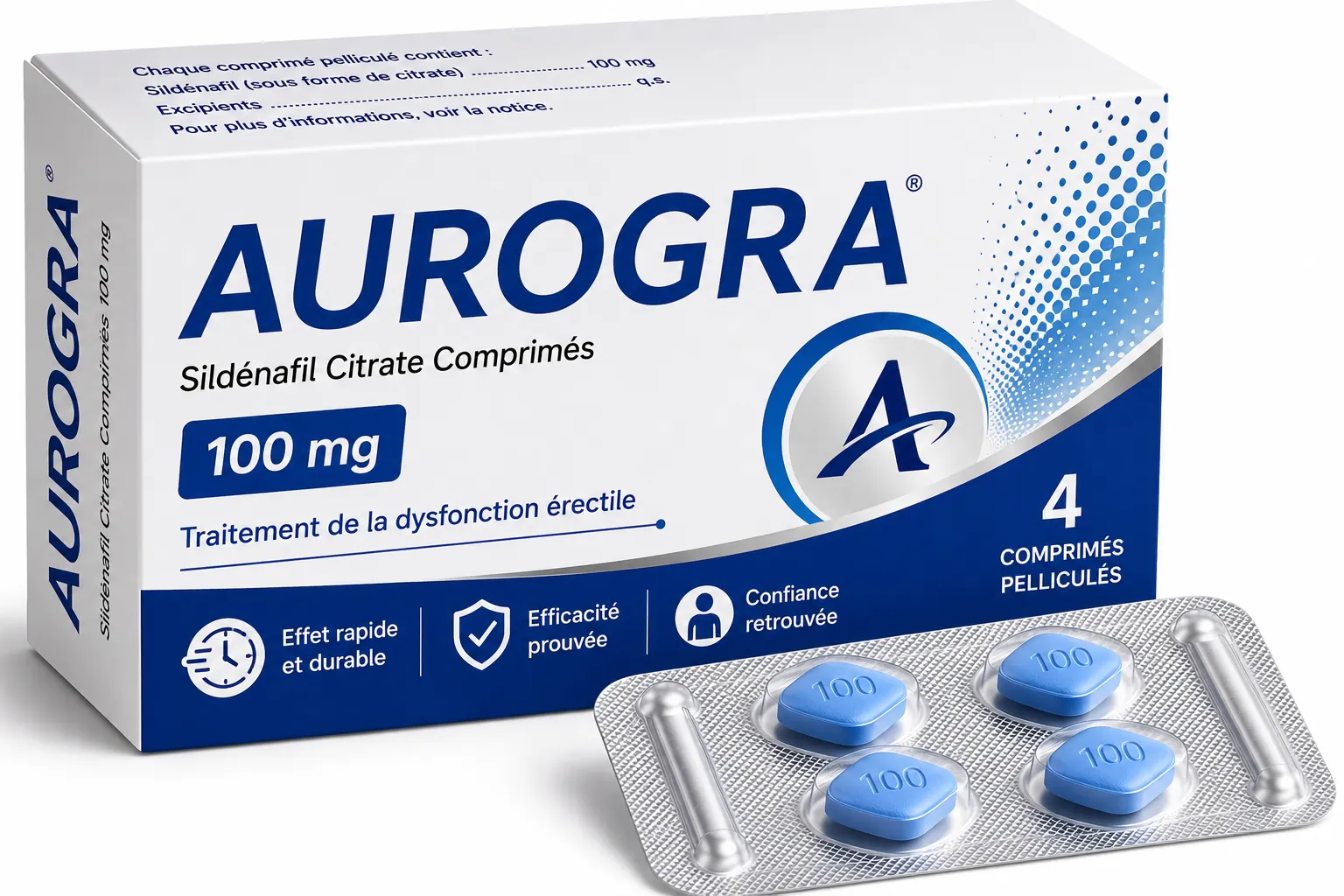 Aurogra (Sildénafil)