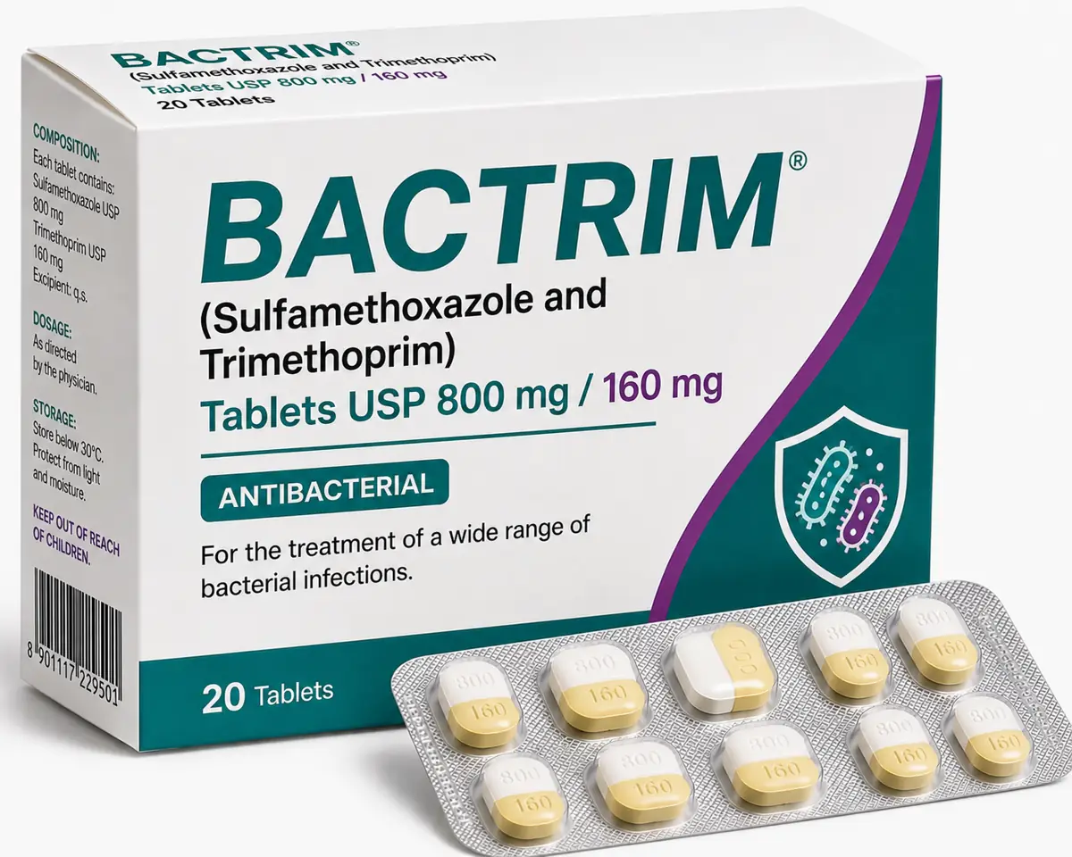 Bactrim (Sulfaméthoxazole + Triméthoprime)