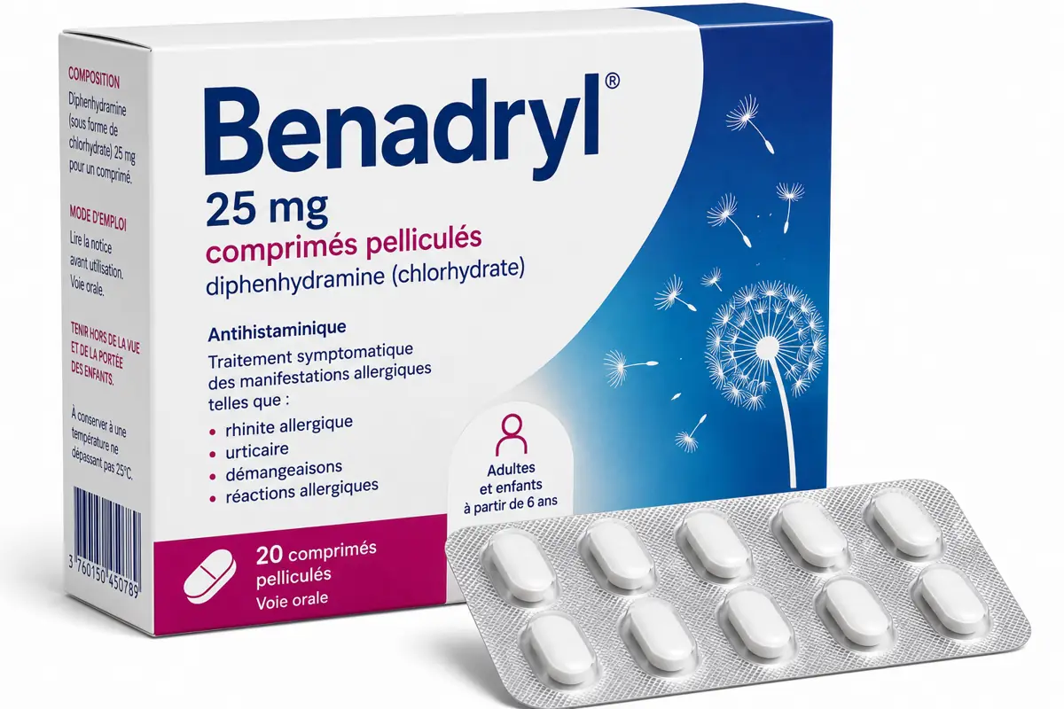 Benadryl (Diphenhydramine)