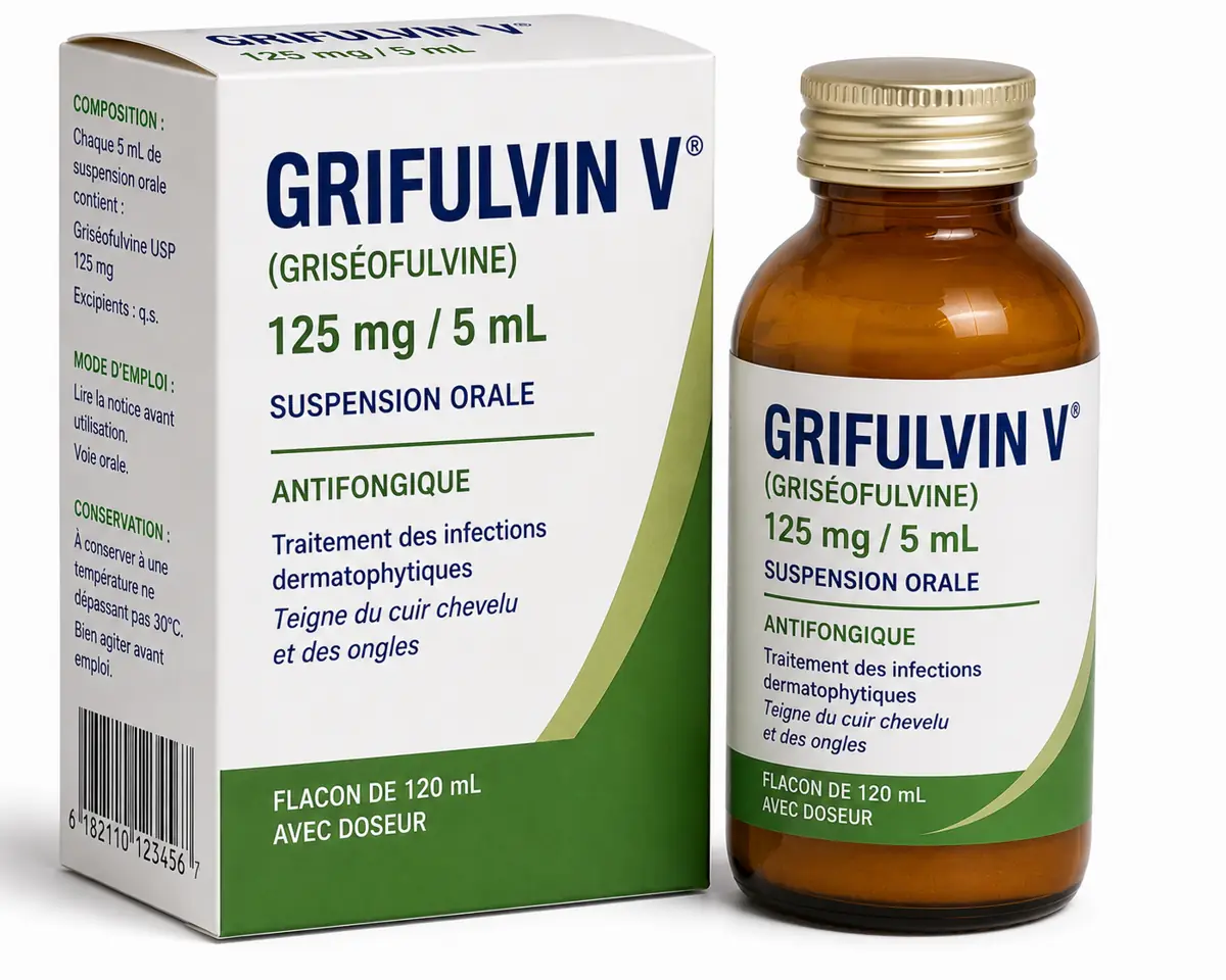 Grifulvin V (Griséofulvine)