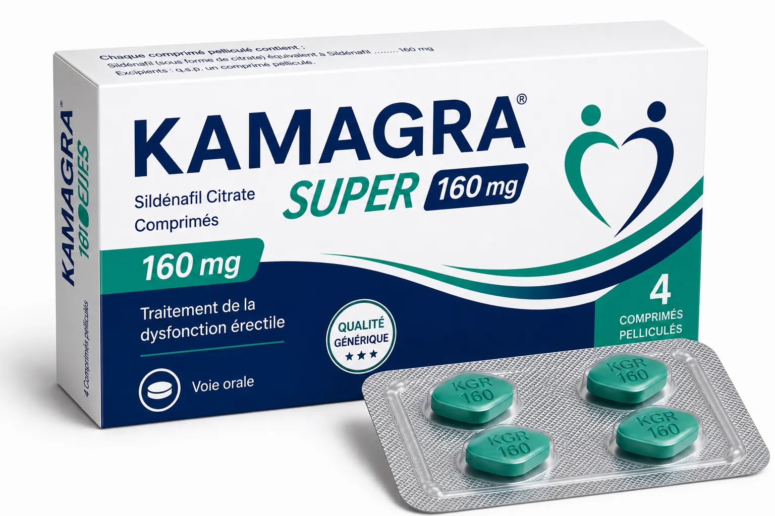 Kamagra Super (Sildénafil + Dapoxétine)