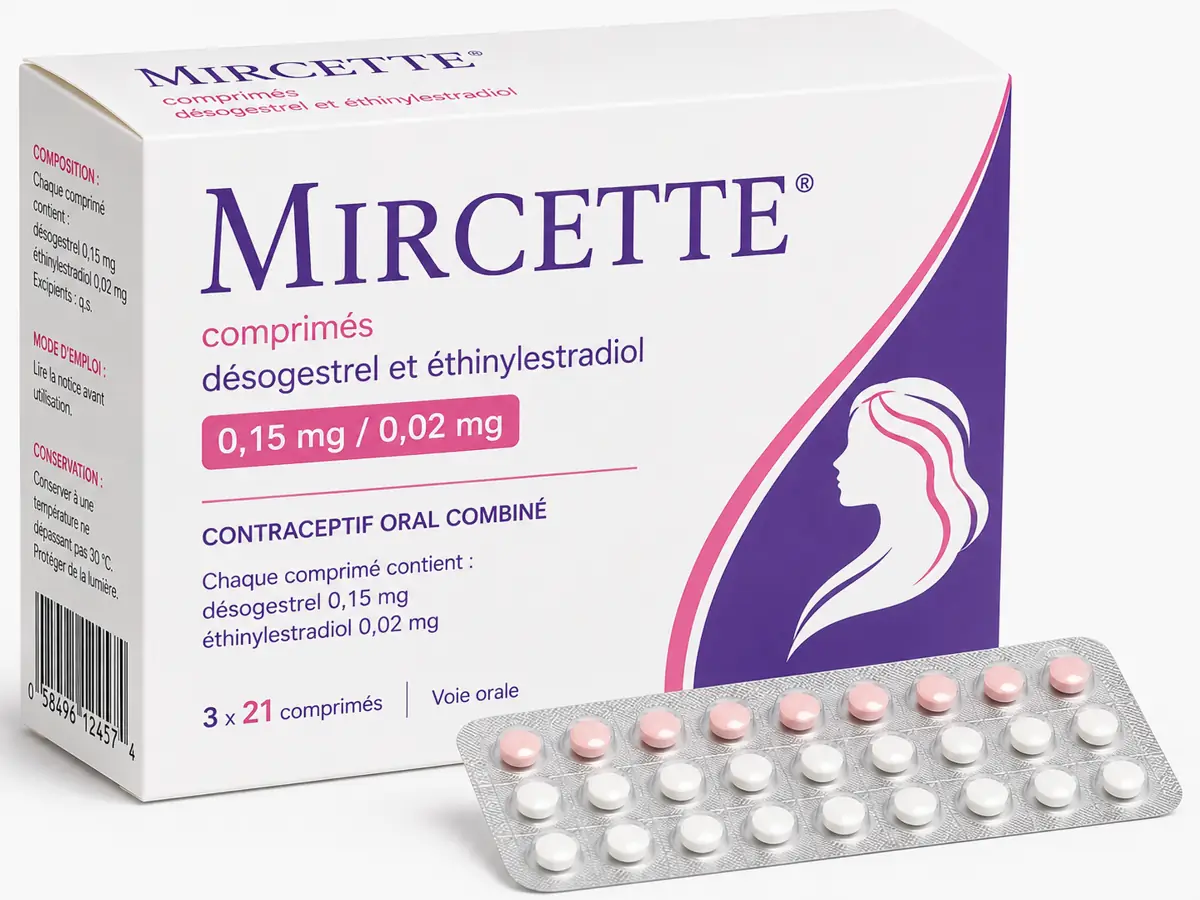 Mircette (Désogestrel + Éthinylestradiol)