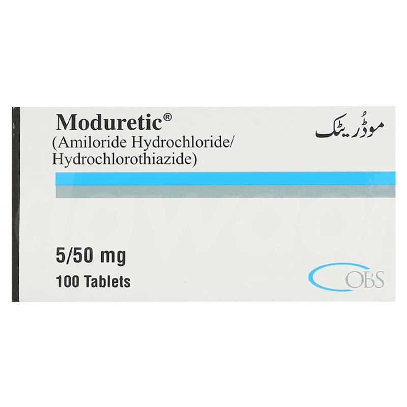 Moduretic (Amiloride + Hydrochlorothiazide)